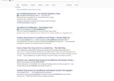 Google Search Results