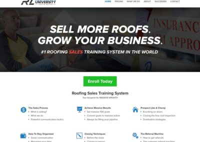 Online Course Website Development